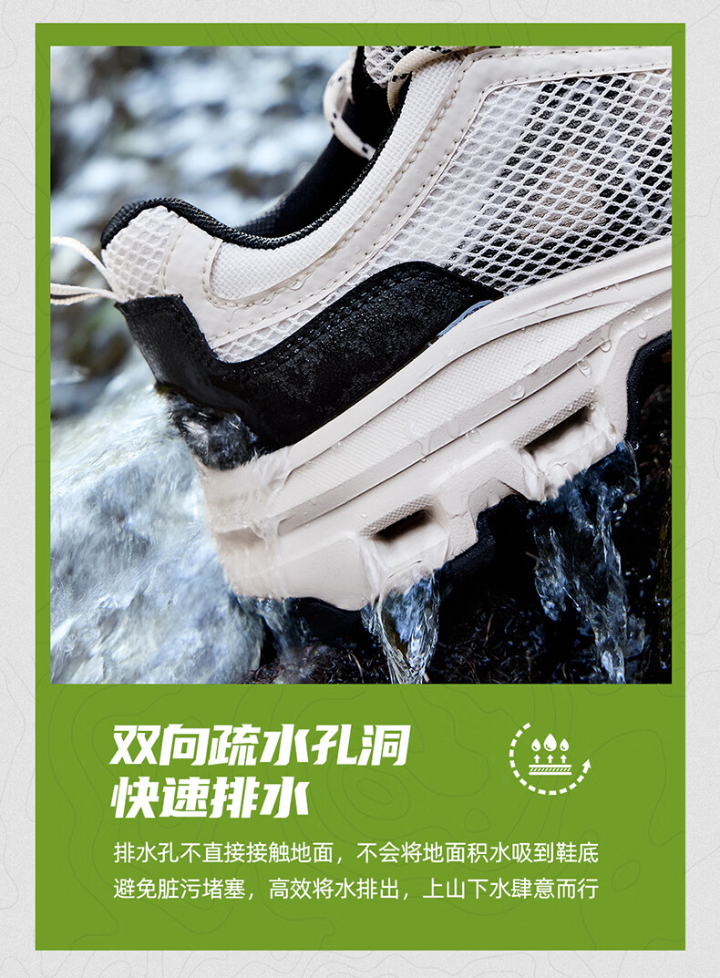 Camel Outdoor Mesh Breathable Men's Shoes Thick Sole Hiking Shoes Casual Walking Shoes P16M342018 Night Black Size 38 6