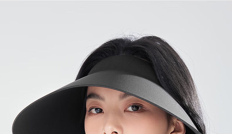 ZIY Women's Foldable Sun Hat UV Protection Summer Wide Brim Beach Cap Full Face Coverage Open Top 21