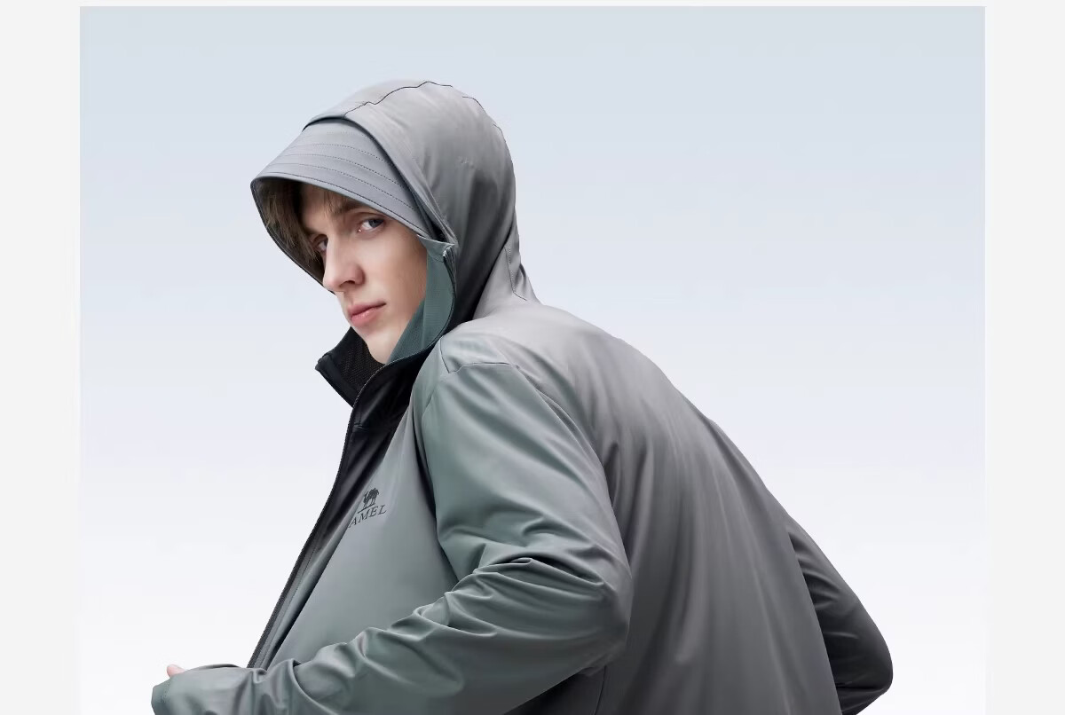 CAMEL Outdoor Sun Protection Jacket 2026 Spring Summer New Unisex Cooling Breathable Silver Coated Brim Coat Sun Protection 9007 30