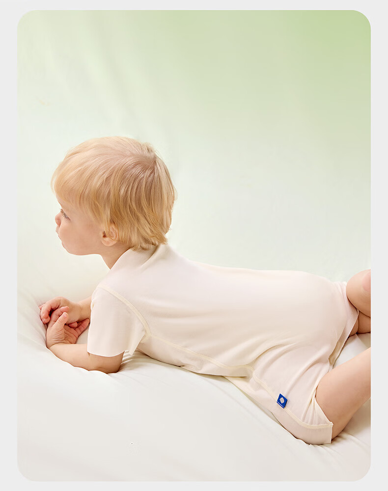 Babycare Natural Cool Baby Romper Spring Summer Jumpsuit Bodysuit Newborn Clothing Pria Olive 73cm 17