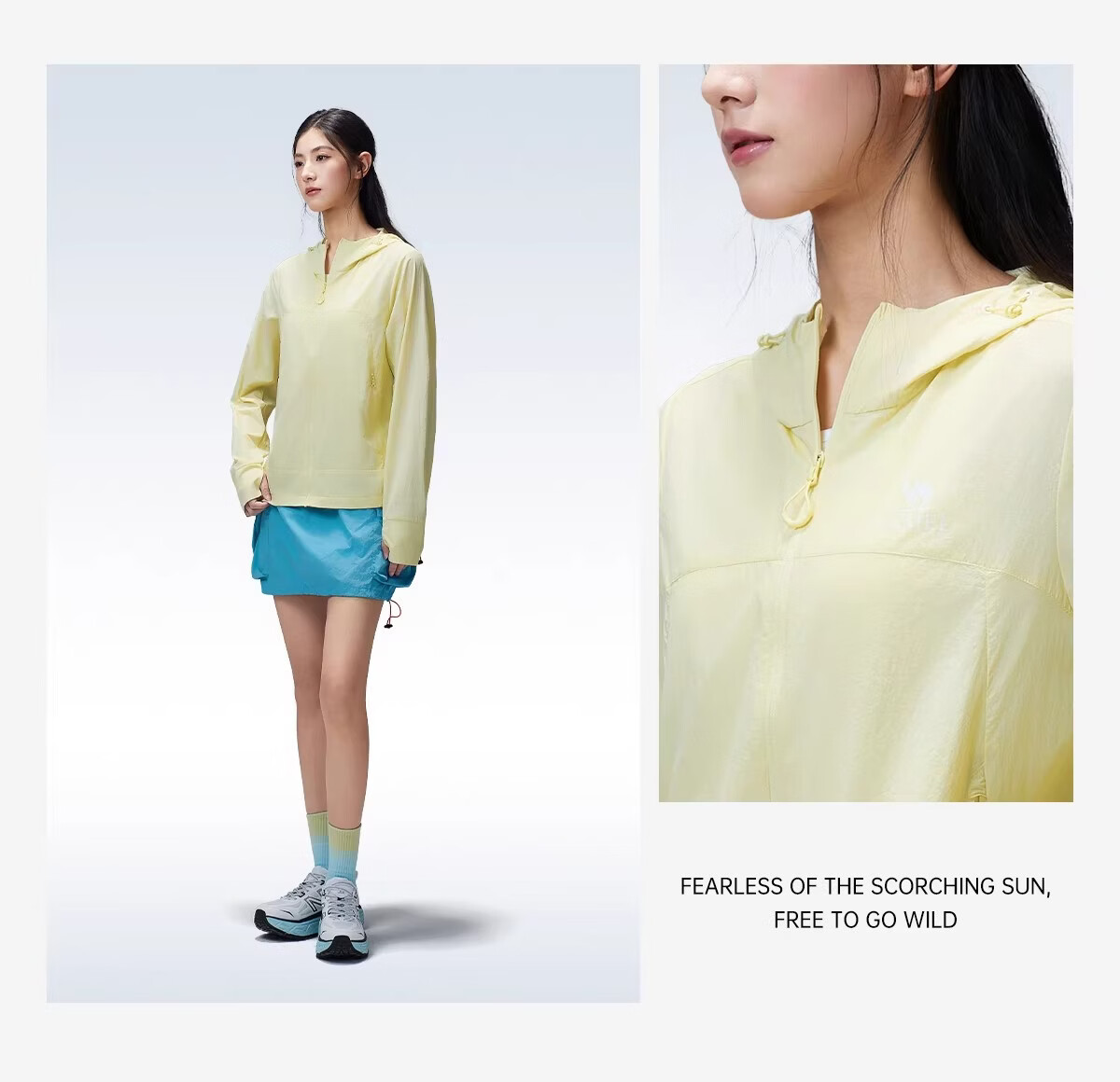 CAMEL Outdoor Original Yarn Sun Protection Jacket Women 2026 Spring Summer New Cool Breathable Water-Repellent Coat Sun Protection Clothing Men G023 27