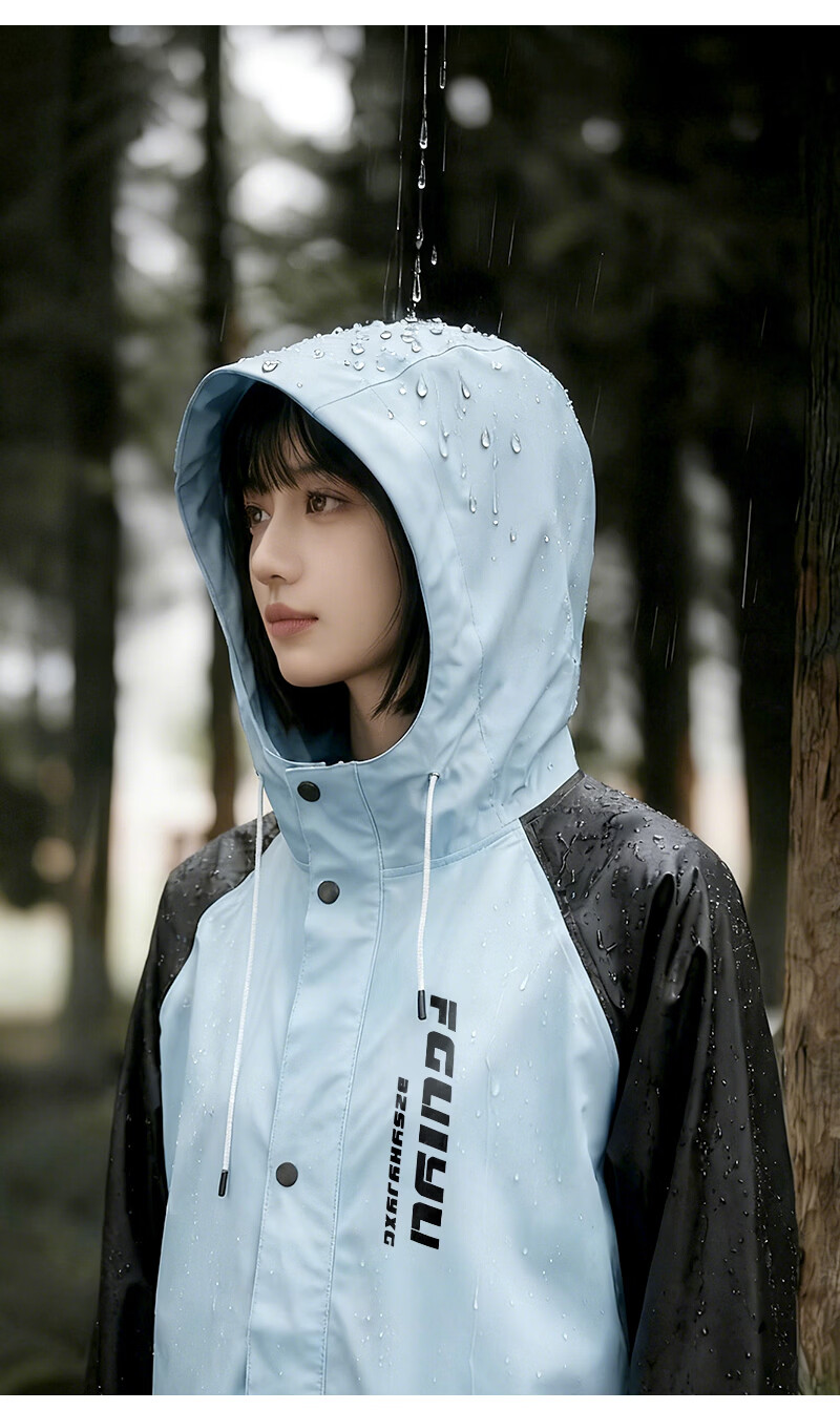Sunra Split-Type Riding Raincoat Motorcycle Electric Vehicle Rider Full-Body Heavy Rain Split Riding Suit 31