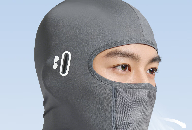 Li-Ning Sun Protection Head Cover Face Mask Unisex Cycling Summer Ice Silk Neck Gaiter Full Face Windproof Dustproof Riding Mountaineering Fishing Gear 11