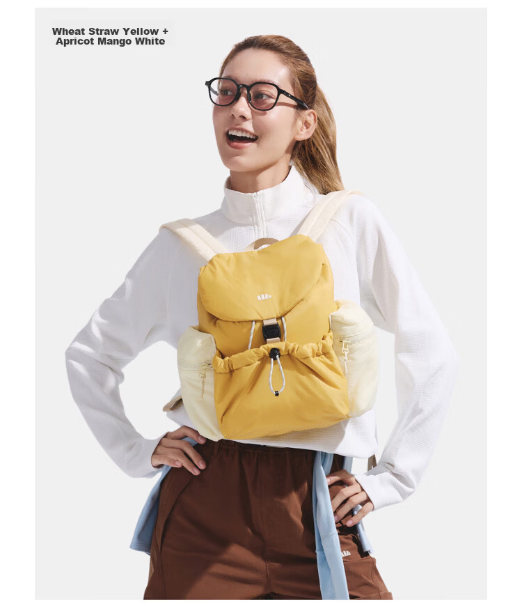 Beneunder Puff Double Shoulder Bag Women's Travel Lightweight Large Capacity Backpack School Commuter Hiking High-Value Gift for Girls 25