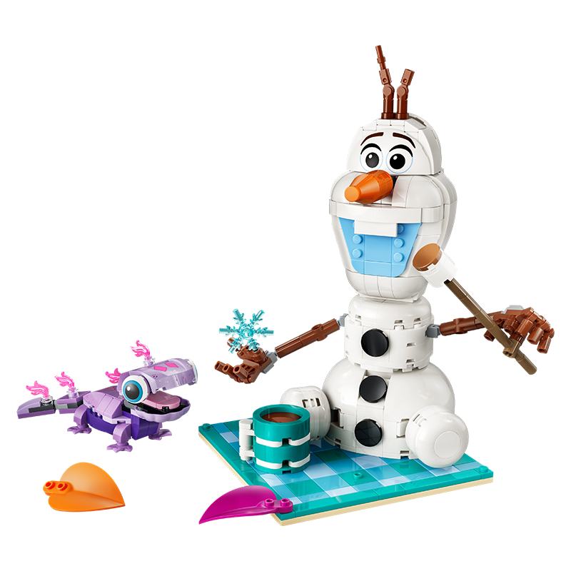 LEGO Disney 43287 Olaf and Bruni's Picnic Kids Toy Birthday Gift Figurine