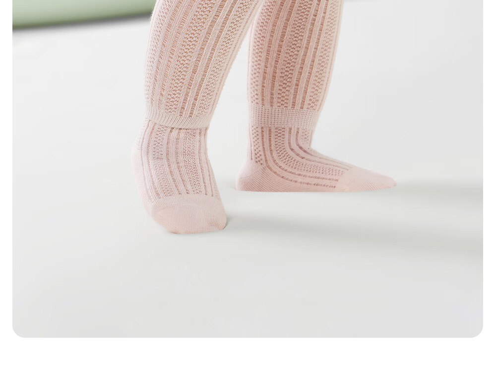 Betis Baby Long Tube Socks Infant Socks Spring and Summer Thin Anti-Mosquito Mesh Breathable Children's Over-the-Knee Socks 14