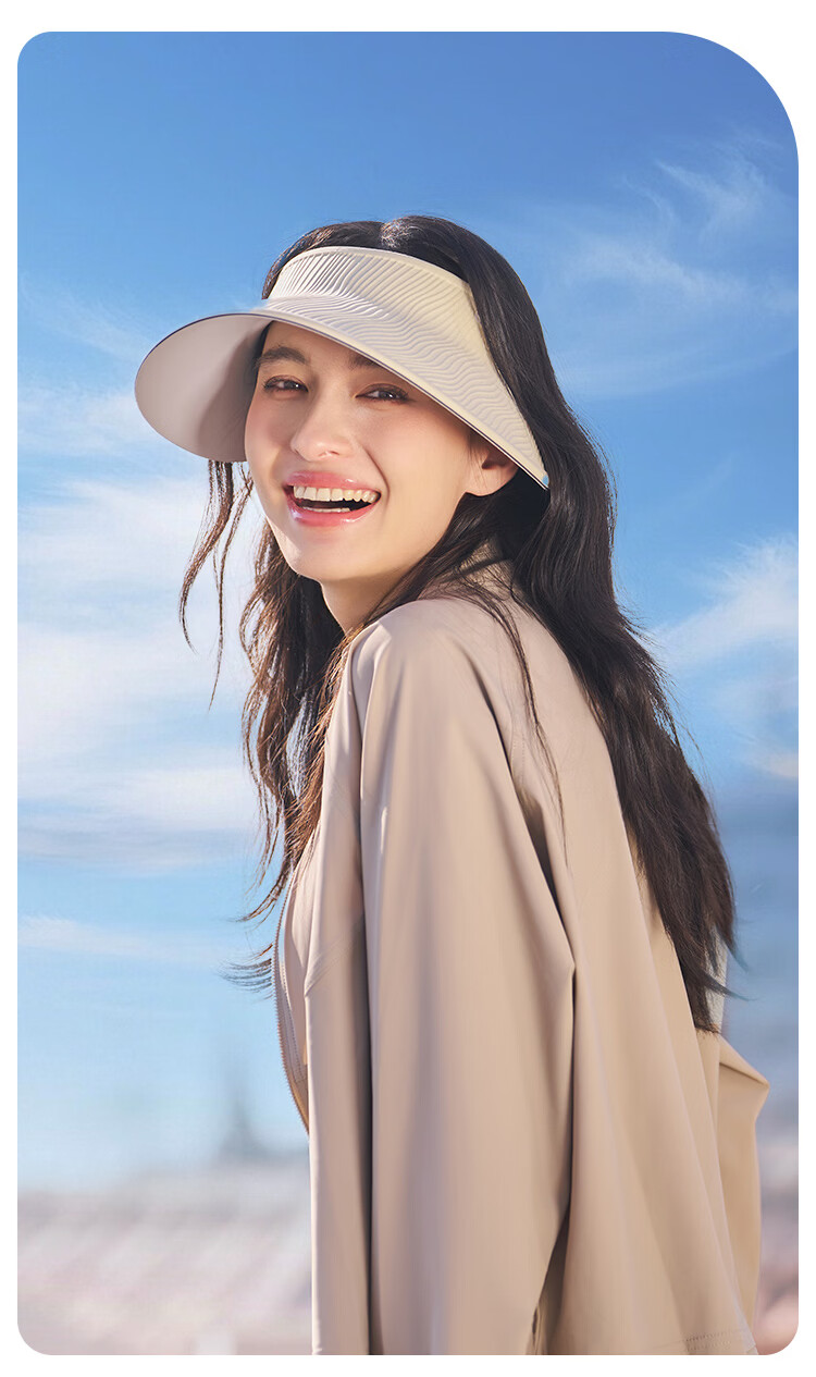 Zhenxiang Women's Spring Summer Solid Color Versatile Fashion Seamless Topless Sun Protection Sports Cap UV Protection K751 14