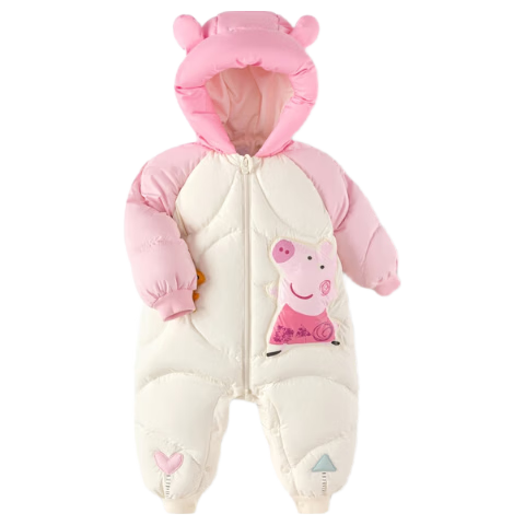 Balabala Baby Down Jumpsuit Boys Romper [Peppa Pig IP] 200424120102