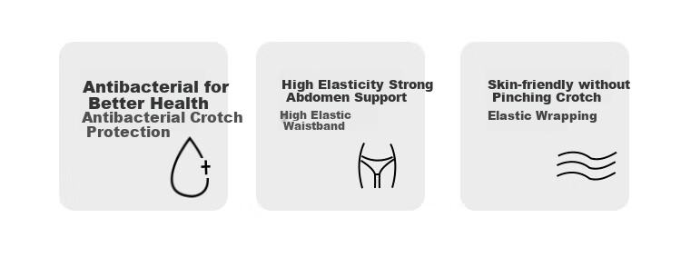 GRACEWELL High Waist Shaping Women's Butt Lifting Tummy Control Postpartum Body Shaping Strong Waist Slimming Hip Lift Thin Underwear 4