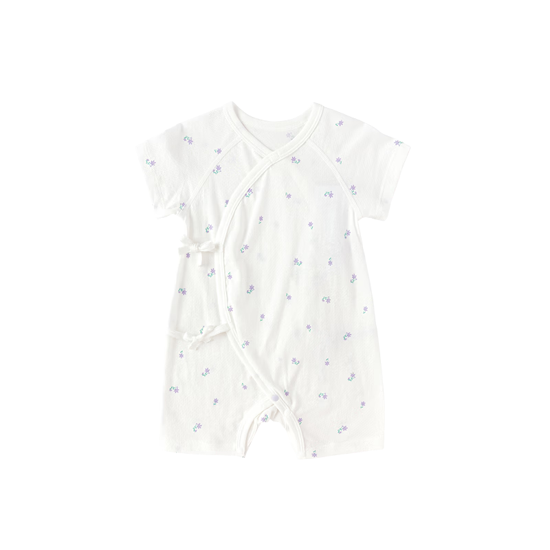 BALABALA Children's Clothing, Baby Romper, Kids' Pure Cotton Breathable, 2026 Summer New, Newborn Clothes, Top, Soft, Cute And Adorable