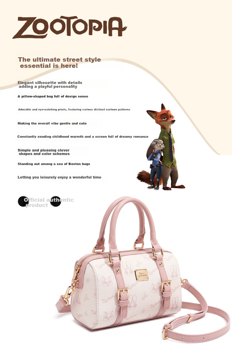 Disney Zootopia Women's Bag 2025 Limited Edition Luxury Gift for Women's Day Birthday Wife 2
