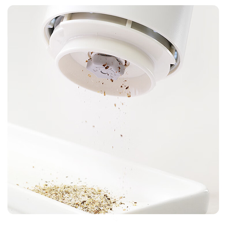 FINAMILL Lin Chef Electric Grinder Sesame Flaxseed Chia Seed Sea Salt Grinder Spice BBQ Essential Rechargeable Green 10