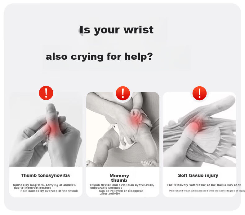 LI-NING Thumb Tendonitis Brace Support TFCC Wrist Brace Sprain Wrist Injury Protection for Men and Women 3