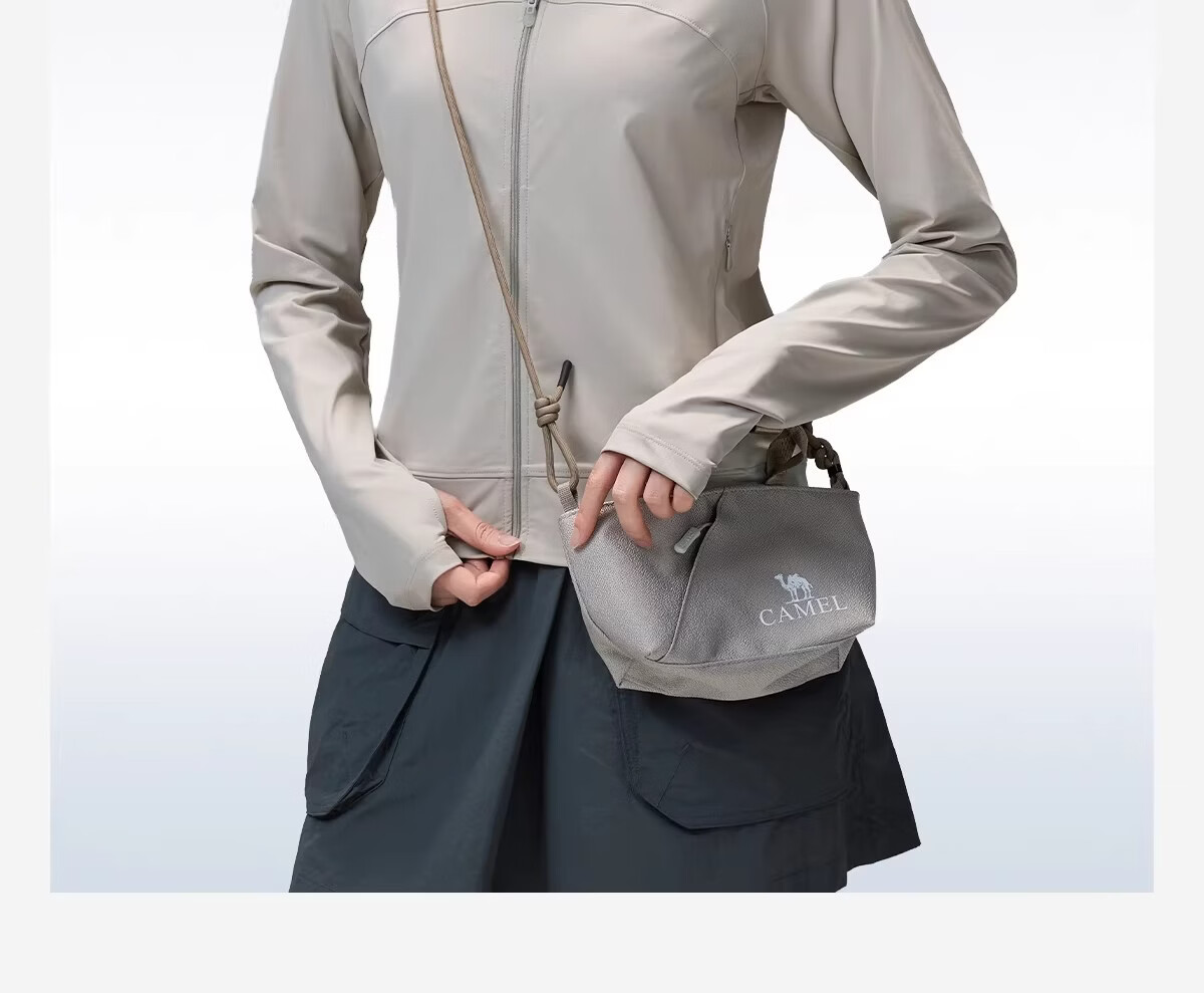 CAMEL Outdoor Sun Protection Jacket 2026 Spring Summer New Unisex Cooling Breathable Silver Coated Brim Coat Sun Protection 9007 52