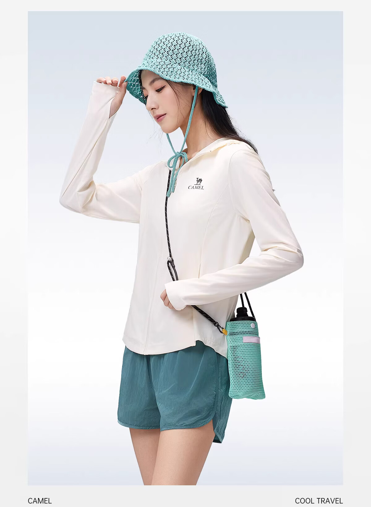 CAMEL Outdoor Original Yarn Sun Protection Jacket 2026 Spring Summer New Unisex UV Protection Breathable Windproof Coat 1002 34
