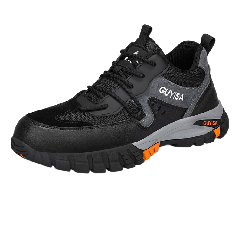 Jingtu Men's Electrical Work Safety Shoes Insulated 10KV Anti-Smash Anti-Puncture Comfortable Durable Work Safety Shoes 1109KV Size 42