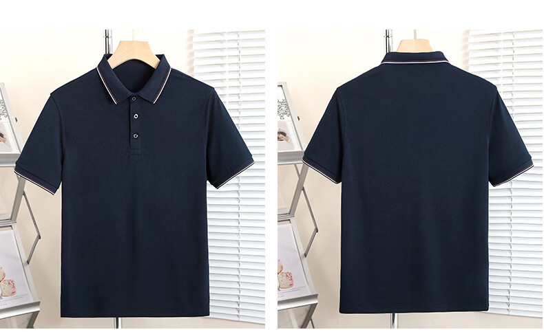 TUCANO Men's Short Sleeve Polo Shirt Summer New Breathable Casual Business T-Shirt 9