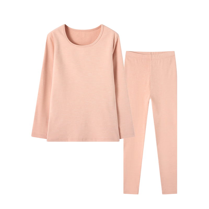 FENTENGCARE Women's Thermal Underwear, Thick Warm Anti-Cold Yang Ion High-Elastic Slim Base Layer Autumn Top And Pants Set, Christmas Gift