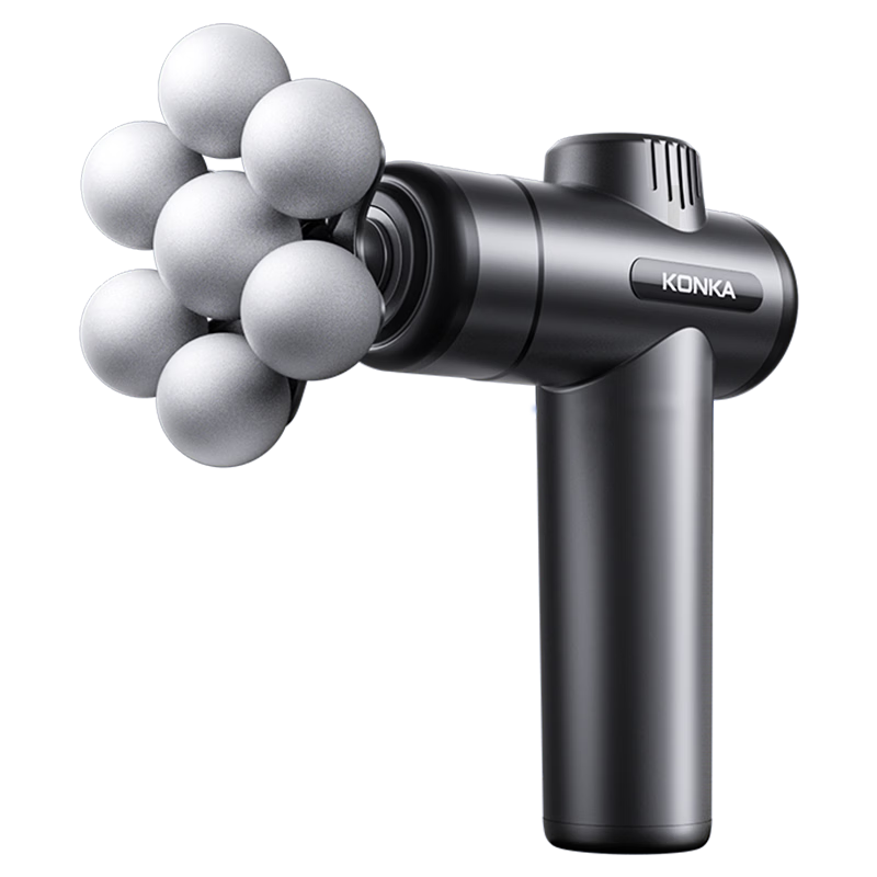 KONKA Fascia Gun Massager Shoulder Neck Waist Back Massager Deep Muscle Relaxation Mini Portable Professional Sports Neck Fascia Gun Practical Birthday Gift for Dad Mom Boyfriend