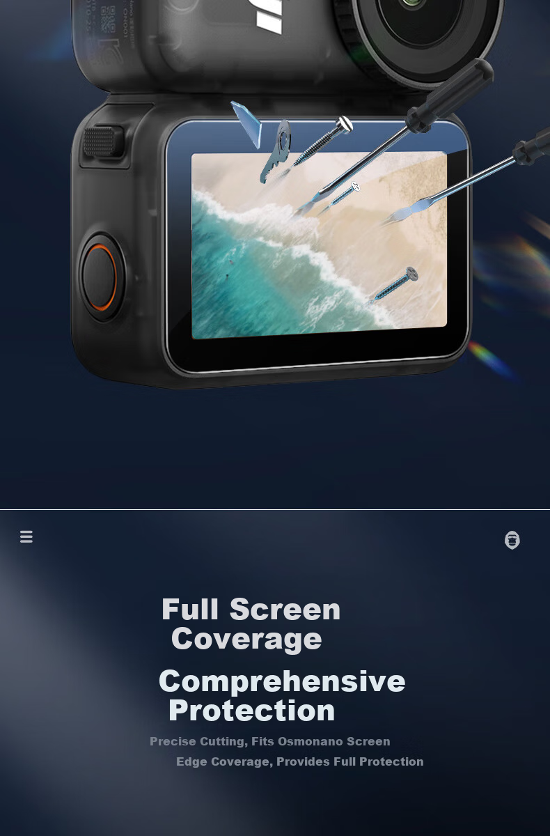 Lanxingxiansheng Screen Protector for DJI Osmo Nano, Osmonano Protective Film, Thumb Camera Film, AR Anti-Reflective Scratch-Resistant Protective Film 6