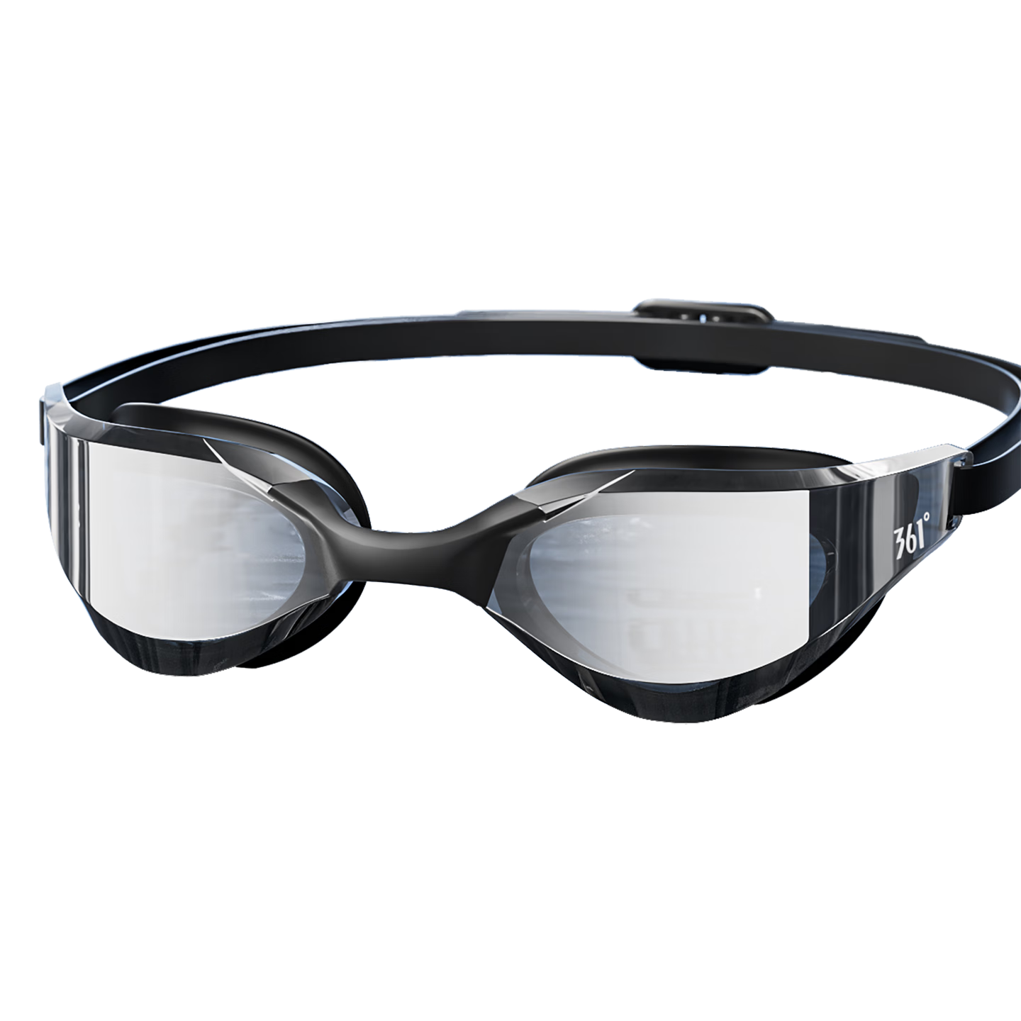 361° Anti-Fog Women's Swimming Goggles HD Waterproof Electroplated Coating Swim Cap Set Small Frame Men's Swimming Goggles