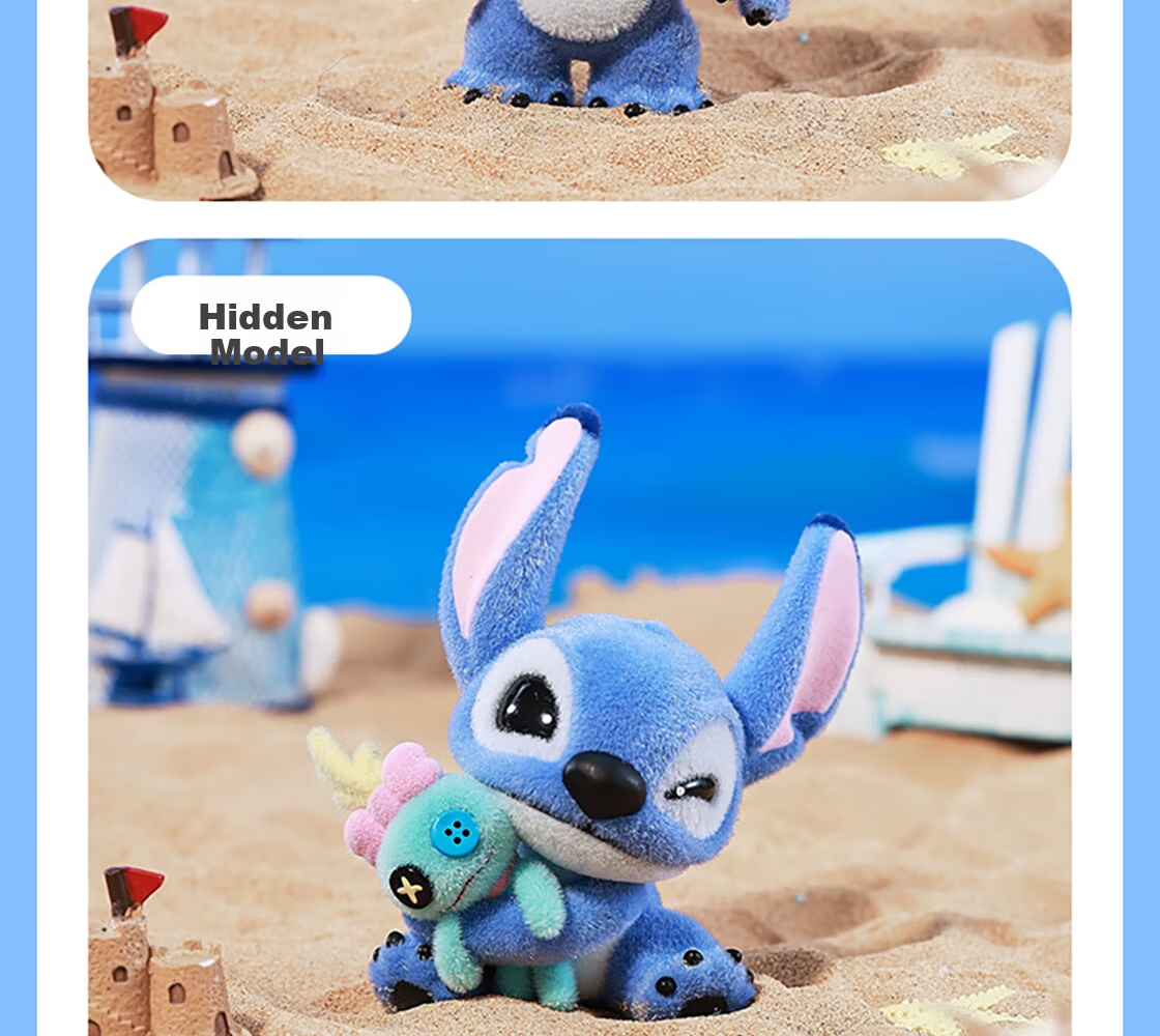 MINISO Disney Lilo & Stitch Plush Blind Box Figurine Toy Birthday Gift Display Box 13