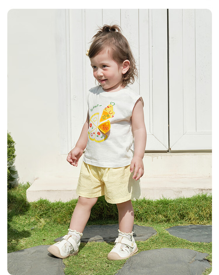 Balabala Baby Sleeveless T-Shirt Vest Girls Boys Infant Clothing 2026 New Summer Cotton Soft Top 20