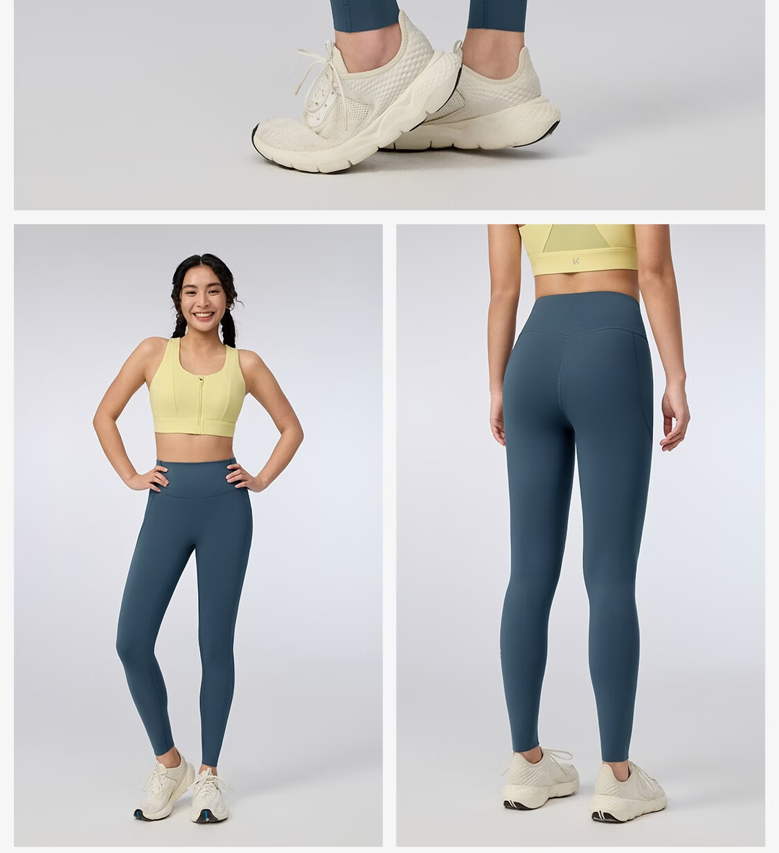 Keep New Women's Yoga Pants Sports Leggings Quick-Dry Seamless Hip-Lifting Fitness Pilates Training Wear 0612 15