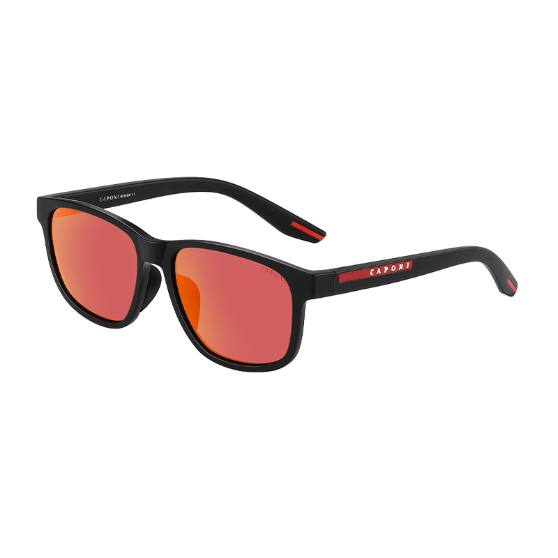 CAPONI Polarized Sunglasses for Men And Women, Driving Sunglasses, Hiking Running Sports Glasses, Protective Goggles, UV Protection, Sun Protectio