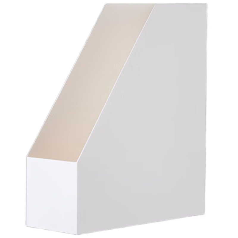 Kingdee Desktop File Organizer Bookend, Office Desk Multi-Layer Document Rack Mesh Hollow File Holder/file Organizer, Single Set 1 White WJGL5106