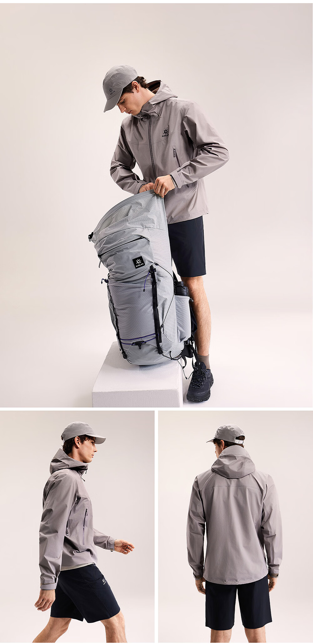 KAILAS [Xin Zhilei's Choice] Boge Da LT Hard Shell Jacket, 3L Waterproof And Windproof Outdoor Mountaineering Coat 18