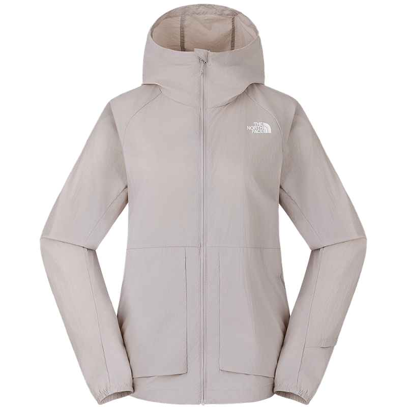 The North Face Women's Lightweight Water-Repellent Sun Protection Jacket Outdoor Spring Summer New 8BWD Moon Shadow Gray/1OA M