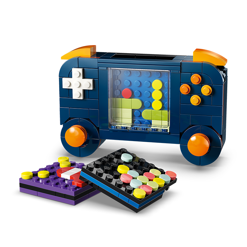 LEGO Building Blocks 31380, Retro Game Console, Toy for Boys And Girls, Children's Birthday Gift, Home Decoration Ornament