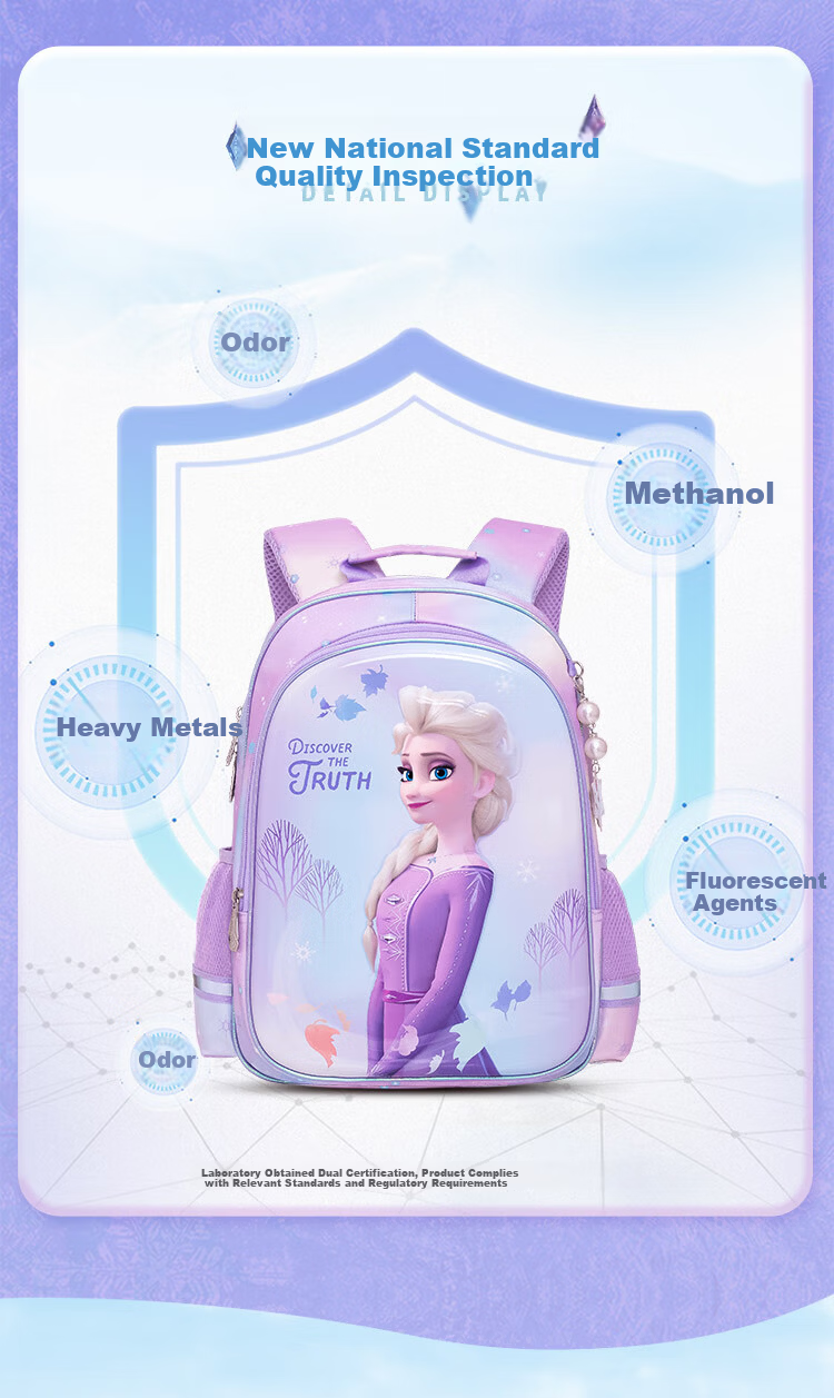Disney Backpack Set for Elementary Students Grades 1-3 with Deluxe Stationery and Insulated Water Bottle School Supplies Gift 8