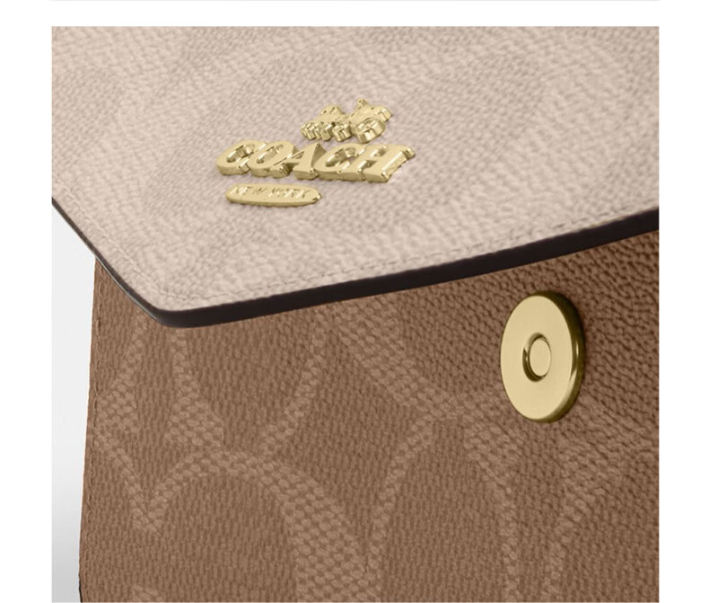 COACH KLARE Classic Logo Women's Shoulder Crossbody Envelope Bag 10