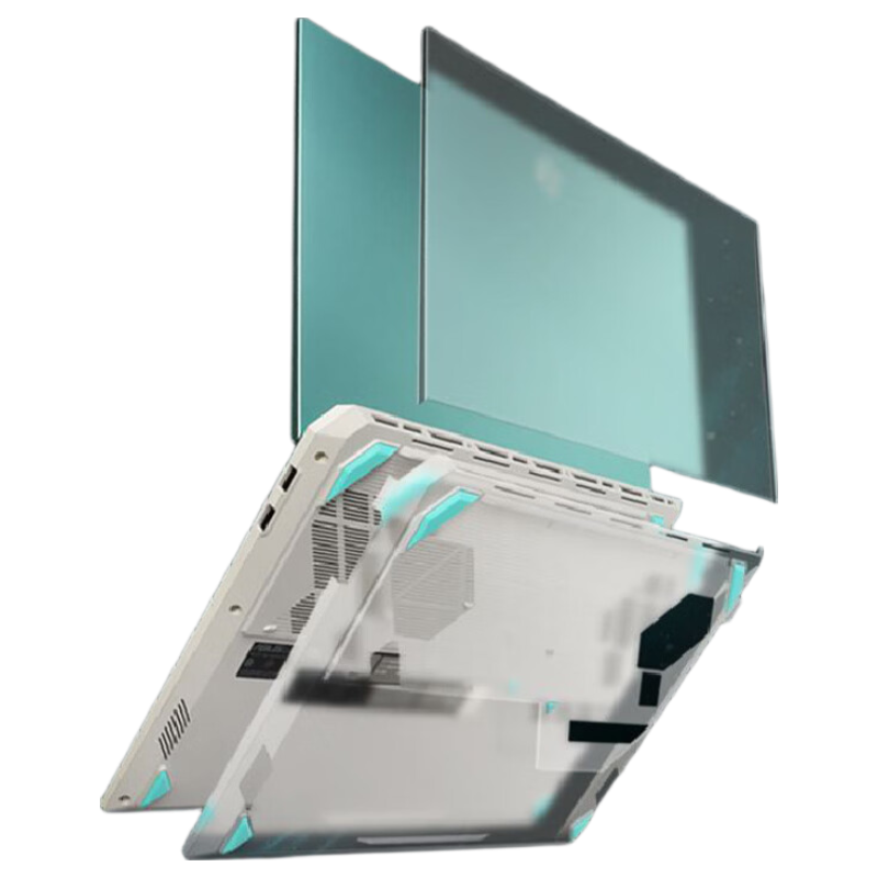 Jiasu Asus TUF Dash F15 Pro High Transparency Matte Crystal Protective Case 16-inch Laptop Sleeve Matte Transparent Crystal Shell Shockproof Scratch-resistant
