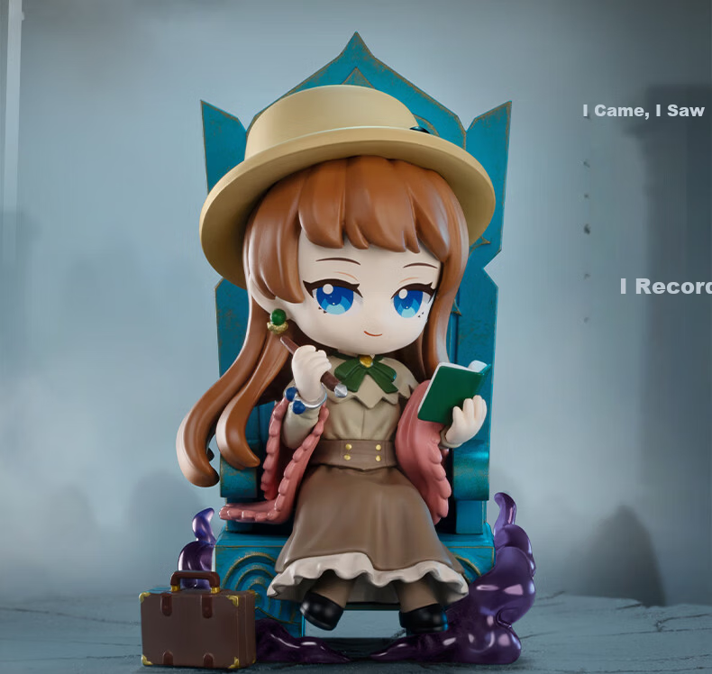 Funism [International Women's Day Gift] Funism The Master of Secrets Fate Invitation Blind Box Klein Figurine Display Stand with Box 14