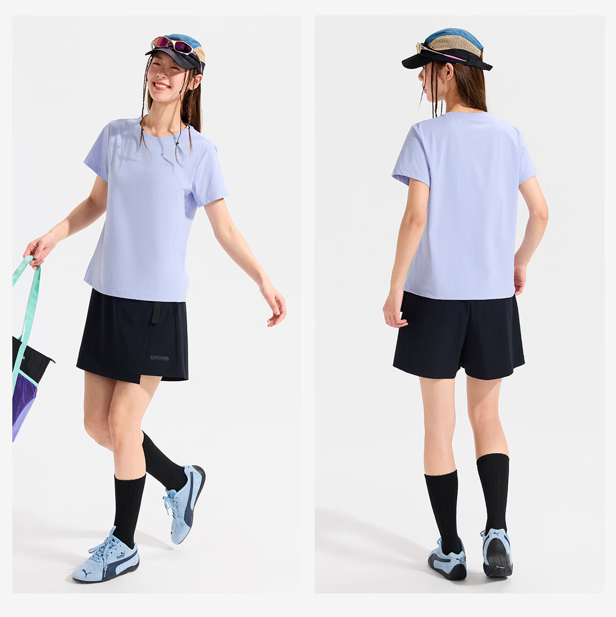 TOREAD Women's Quick-Dry T-Shirt 26 Spring Summer New Cooling Breathable Sun Protection Outdoor Sports Functional Short Sleeve TAJJBO82718 19