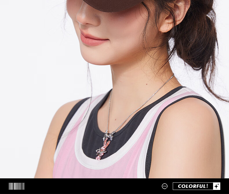 CACUSS Women's Baseball Cap Spring Summer Retro Colorblock Embroidered Cotton Soft Top Outdoor Face-Slimming Pink Brown 6
