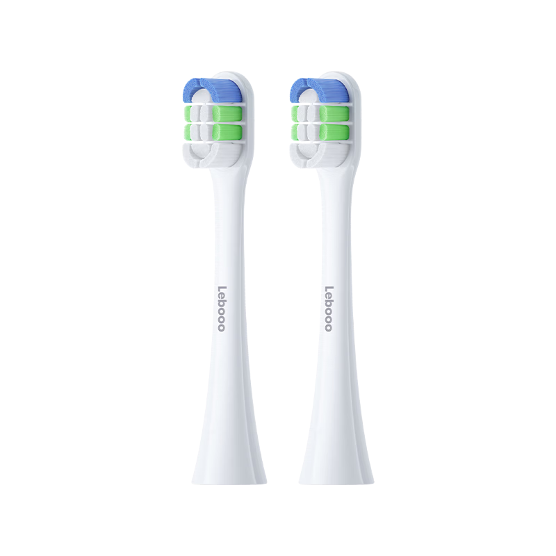 Hongmengzhixuan Li Bolde Smart Electric Toothbrush Heads, Youyang 2/Toothbrush 2 Standard Type, 2-Pack White