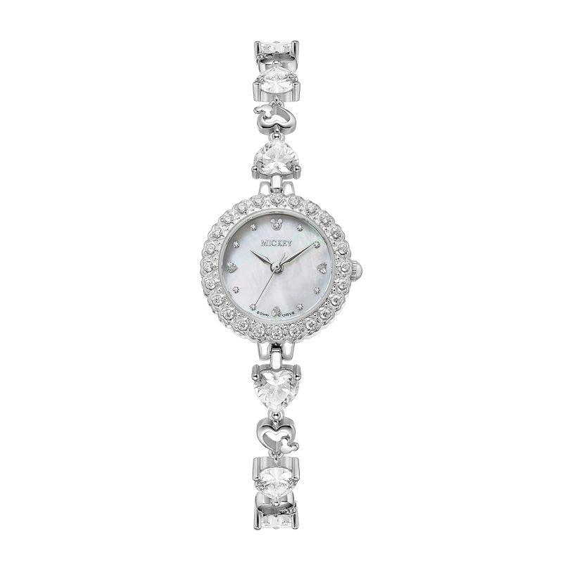 Disney 2026 New Luxury Elegant Women's Quartz Bracelet Watch Waterproof Adult 18th Birthday Qixi Valentine's Day Gift
