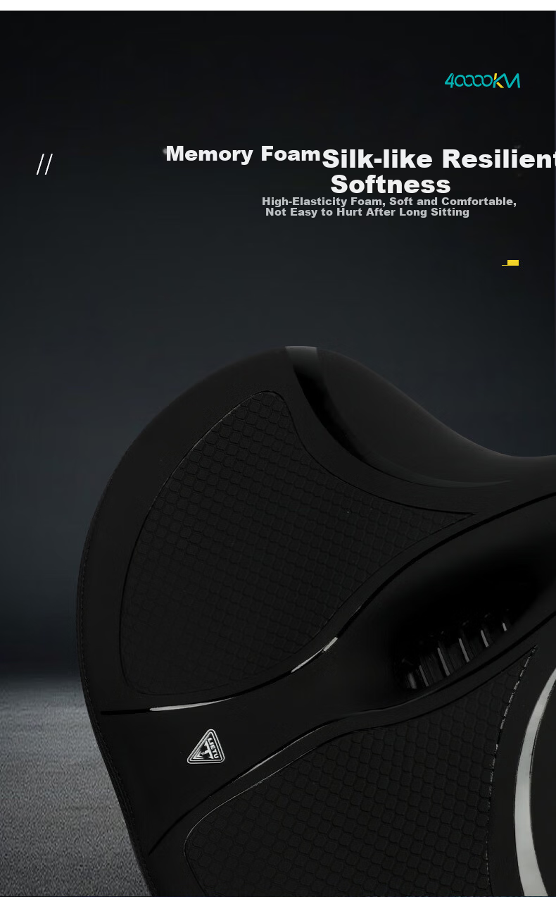 40,000 Kilometers Bicycle Saddle Hollow Large Cushion Comfortable Soft Thickened Bike Seat Pad 5