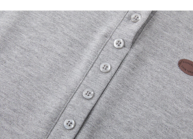 Demana Practicalism Spring Urban Style Henley Collar Small Leather Label Raglan Sleeve Slimming Concealment Jacket for Women High-End Feel 14