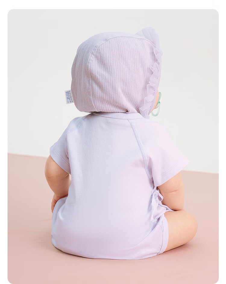 Balabala【balaOne】Kids Baby Triangle Shirt Romper 2026 Summer Two-Piece Set Fresh 16