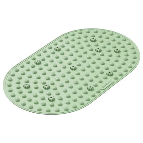 Boshu Health Food-Grade Silicone Acupressure Foot Massage Mat Slow Running Foot Reflexology Board