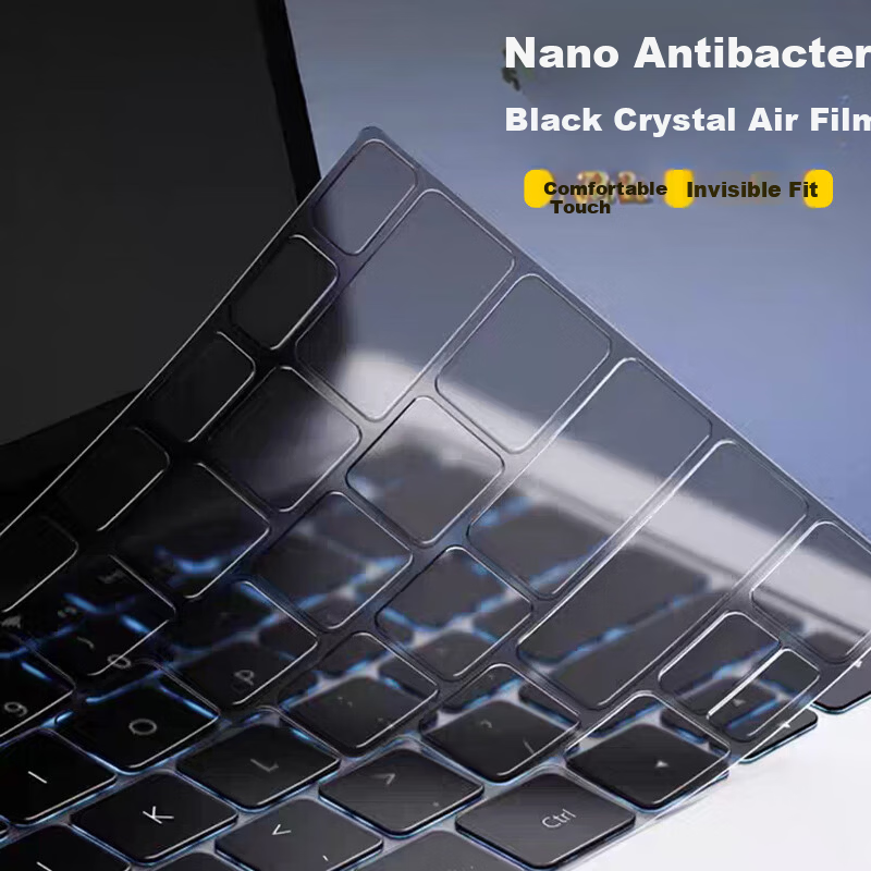 Jiasu Huawei MateBook 14 2023 Black Crystal Keyboard Film 14-inch Keyboard Protector Dustproof Waterproof High Transparency Thin (Keyboard with Pop-up Camera)