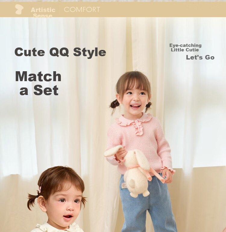 BALABALA Baby Sweater Children's Winter Knitwear Boys Girls Knit Sweater Cute 208424103204 5