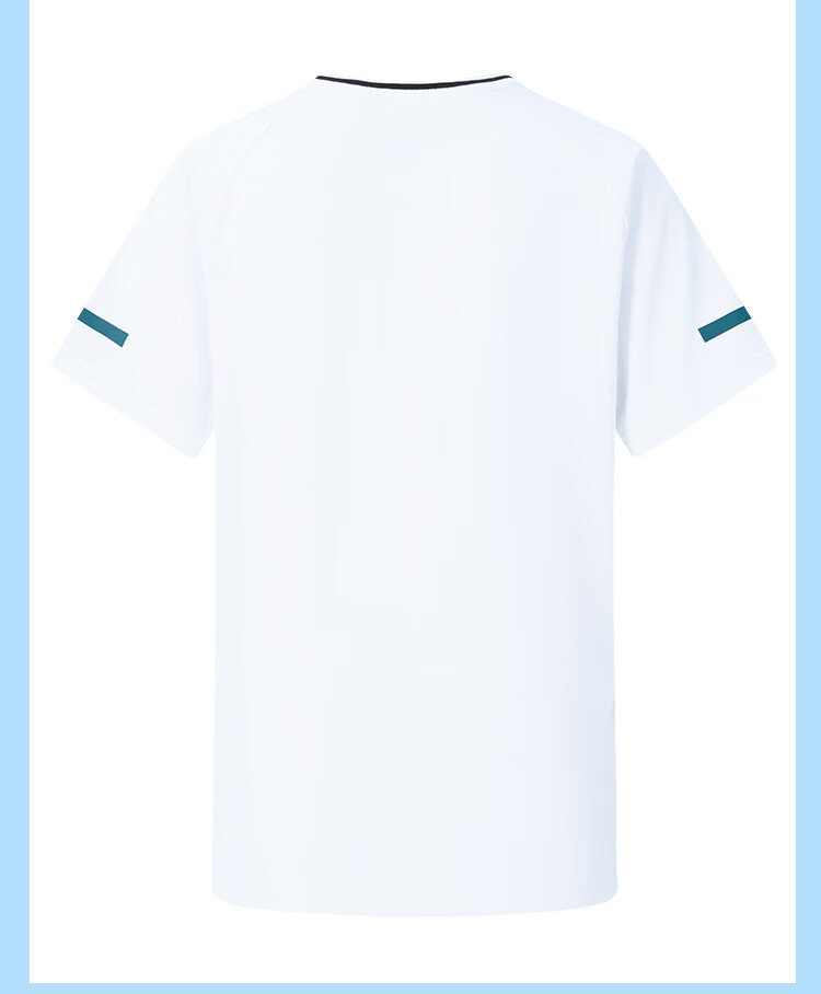 YONEX Badminton Shirt Youth Kids Competition Training Sweat-Absorbing Sports Short Sleeve T-Shirt 3100126BCR Blue Green J160 5