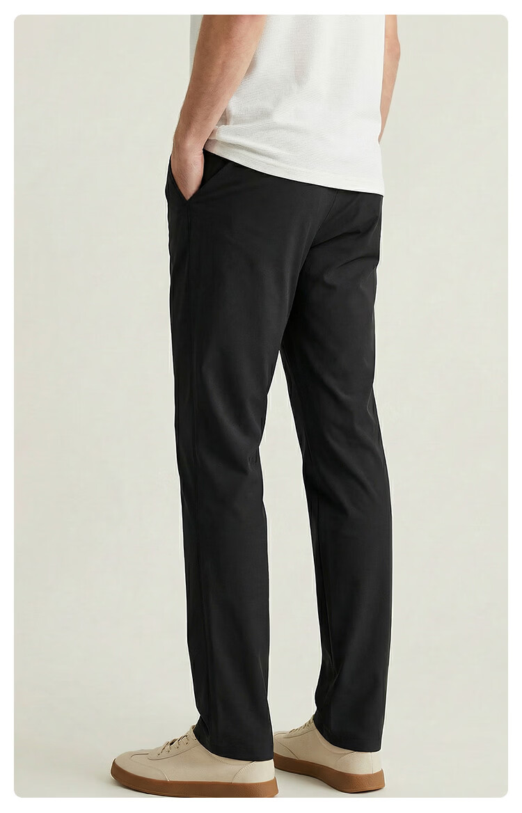 JD Jingzao Anti-Wrinkle Business Dress Pants Men's Casual Trousers Summer New Business Suit Pants Gray 38 11