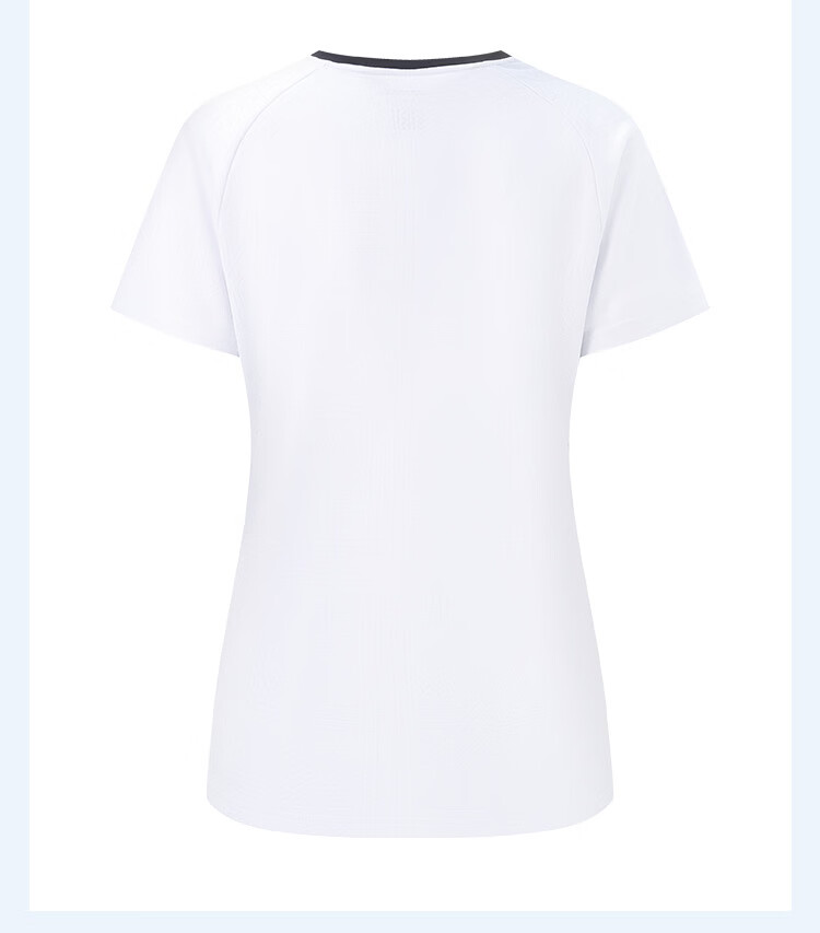 YONEX Badminton Shirt Competition Training Sweat-Absorbing Quick-Dry Running Fitness Sports Short Sleeve T-Shirt 1100126BCR White L 18